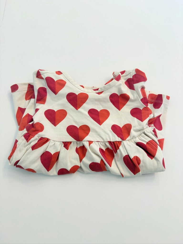 (#25) Hanna Andersson | VGUC | 70cm (6-12) | heart pocket dress | 45227