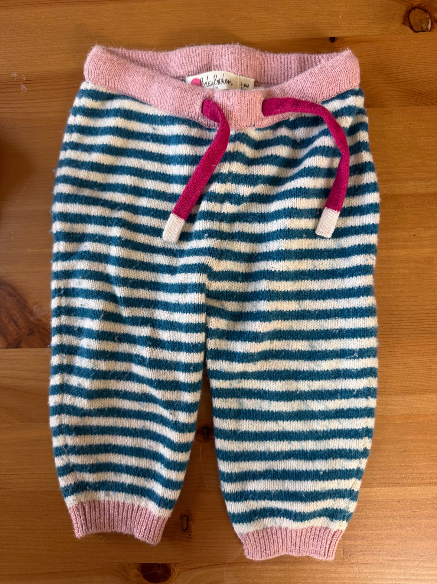 Seller #94 Girls 3-6m Mini boden Polka Dot and Stripe Sweater Set