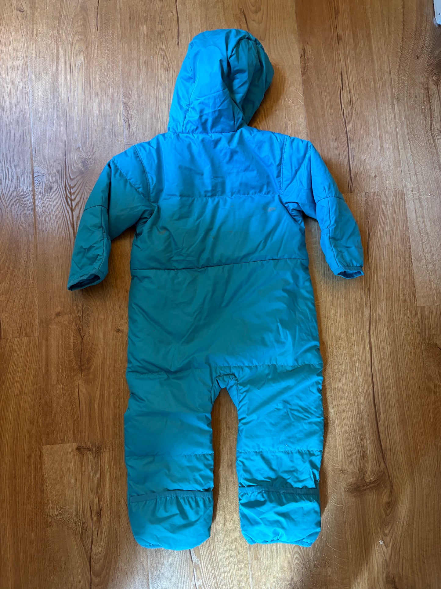 #6 -  Columbia Teal Snow Suit 18-24 months
