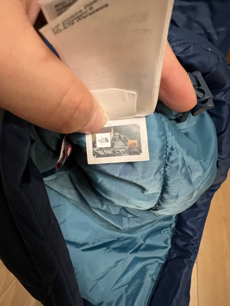 Seller #76 - The North Face Women's Blue Quilted Puffer Vest Size SMALL