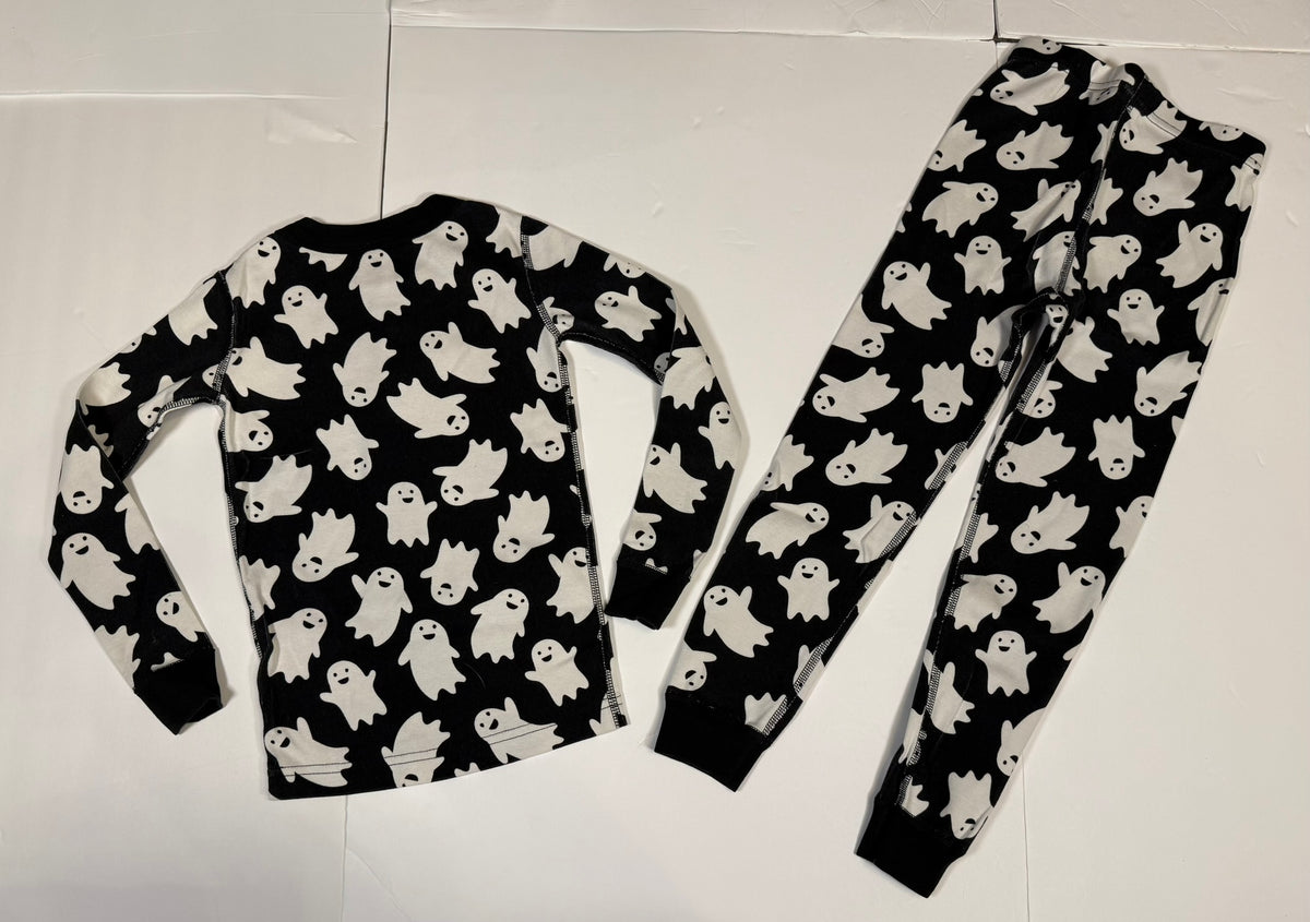 #141 Unisex Size 5 (110) Hanna Andersson Ghost Long Sleeve Pajamas