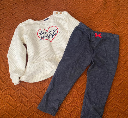 Tommy Hilfiger Girls 24 Month Outfit