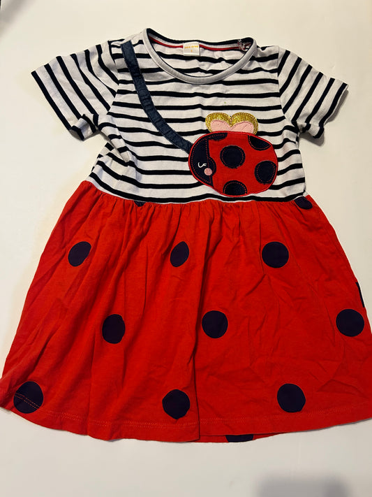 Ladybug dress size 5 45227