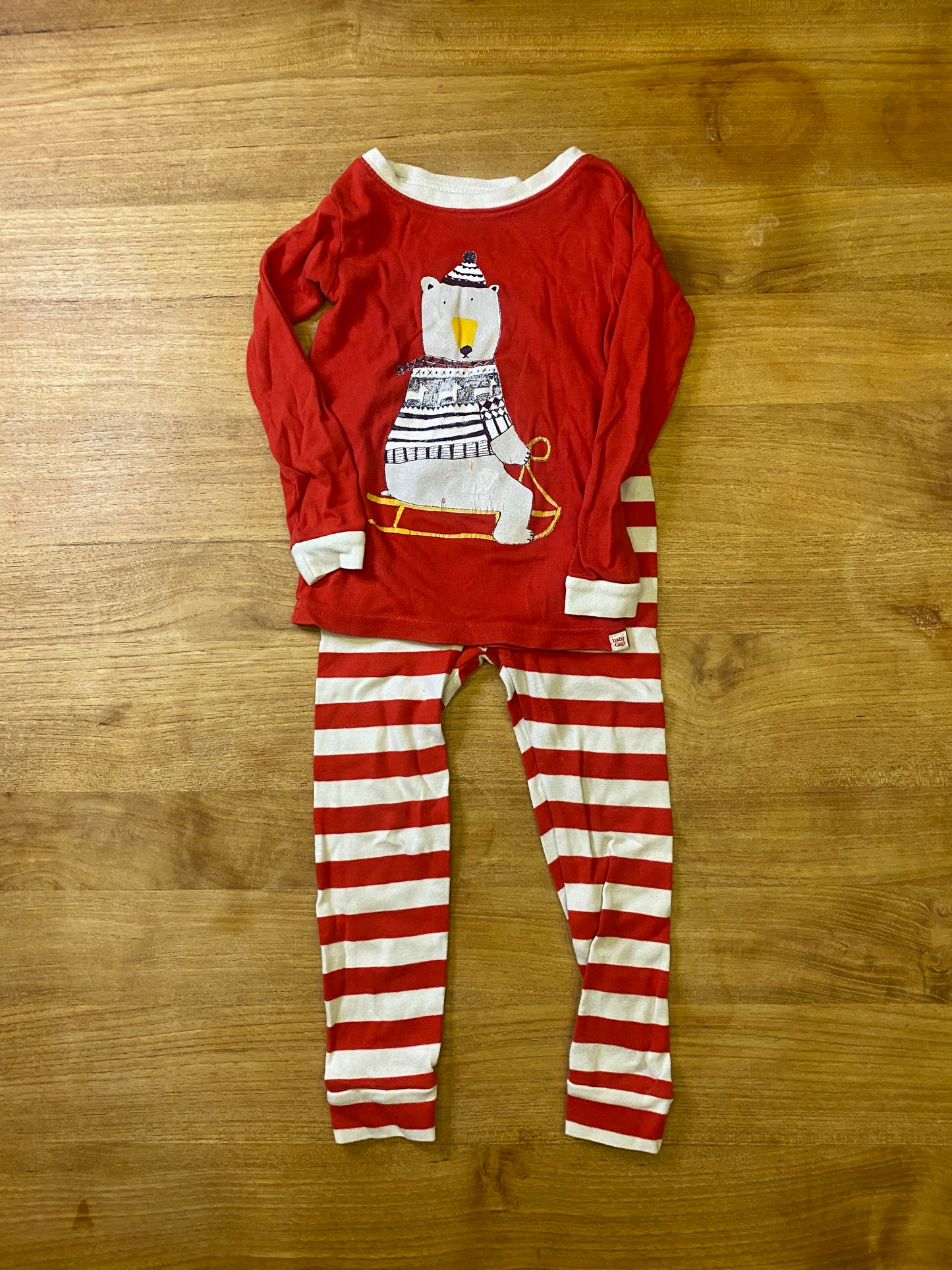 #7 Size 3 Gap Christmas pajamas