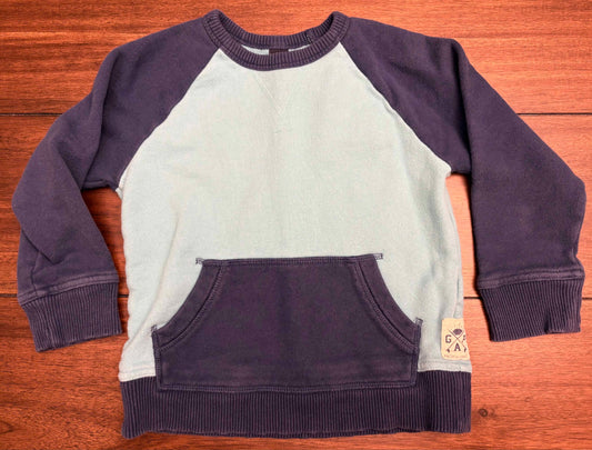 Seller #210 Baby Gap Boys Size 4 Aqua & Navy Sweatshirt