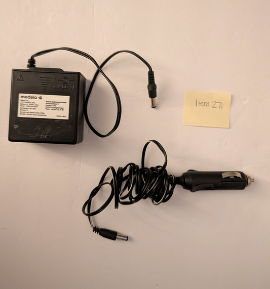 Seller 97, Medela & Spectra Breast Pump Battery Pack Adapter & Car Adapter (item 271)