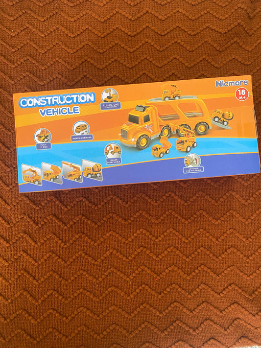 New in Box Construction Vehicle Set