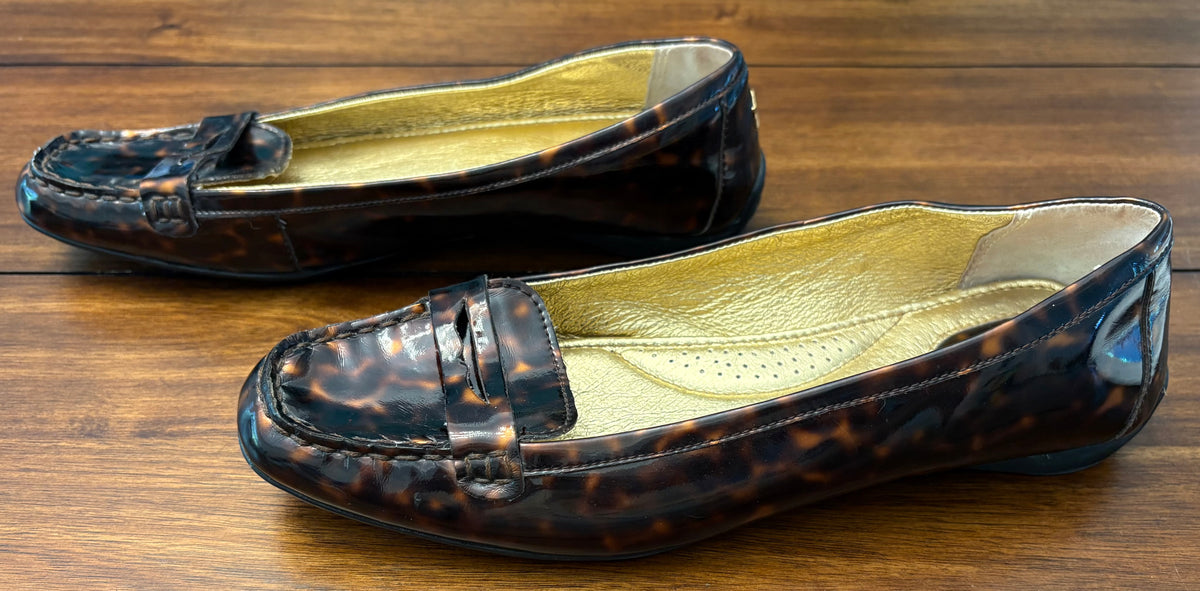 #197 Sperry Women's Size 10 Brown Crocodile Loafers