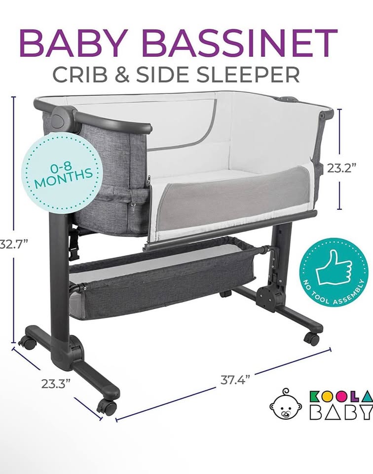 Seller 128 - Koola Baby 3 in 1 Bassinet - Brand New in Box REDUCED