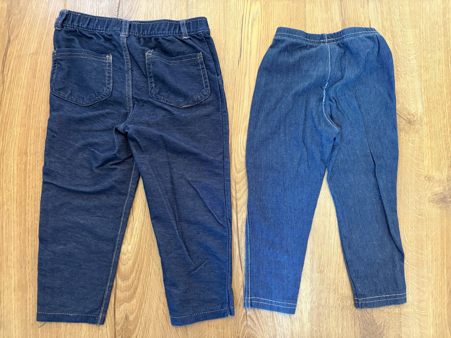 #6 - Carters Girls Jean Leggings - 24 months