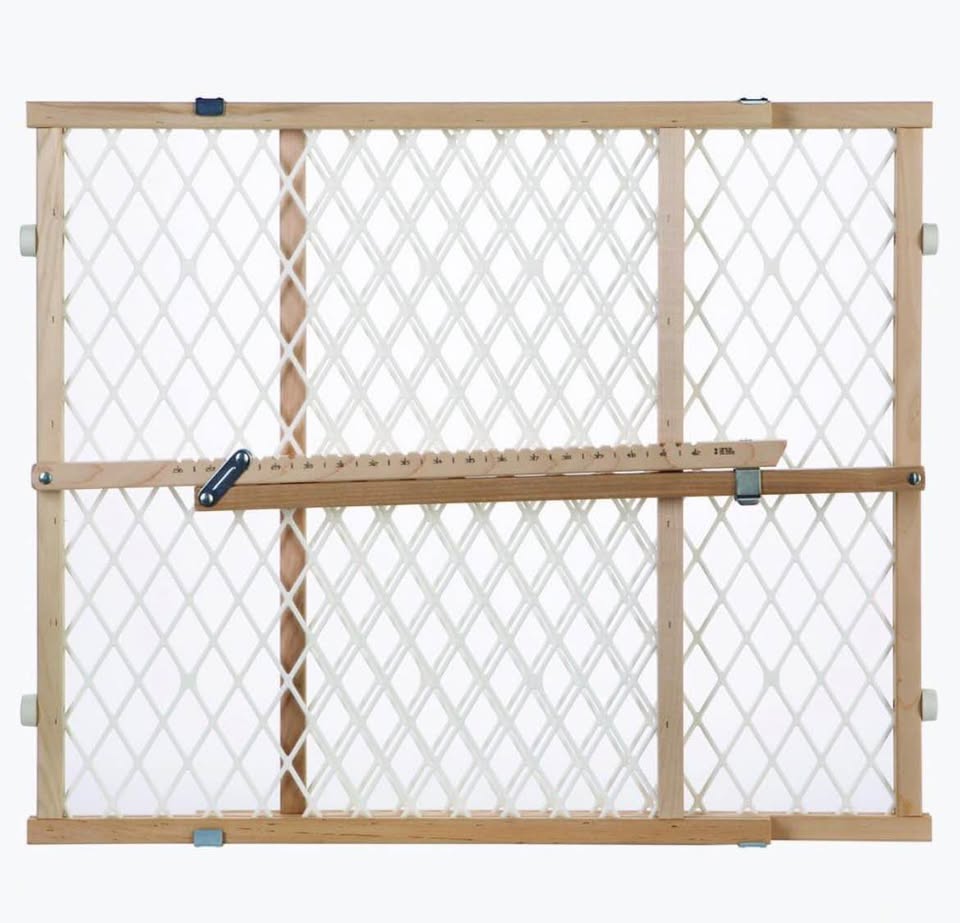 Seller 128 - Toddleroo Wooden Baby Gate - New in Box!