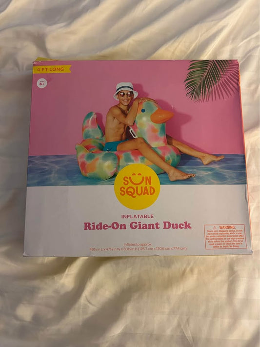 Seller 128 - Ride on Duck Float - New in Box!