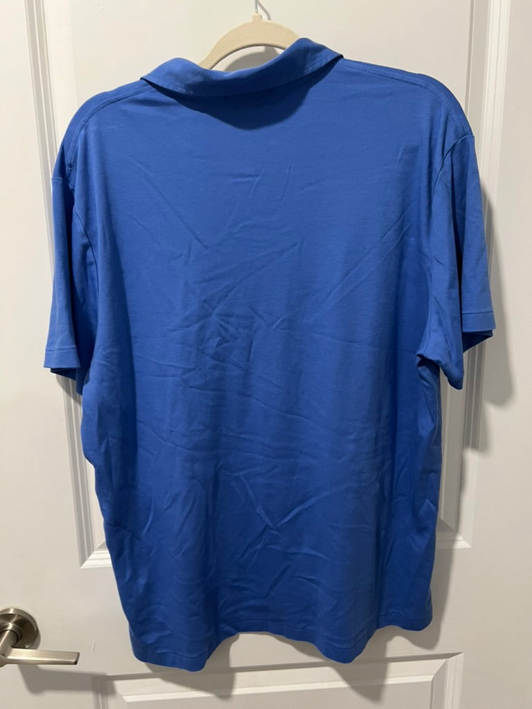 Seller #76 - Polo Ralph Lauren Shirt Mens Xtra Large Blue Custom Slim Fit Golf Preppy Classic