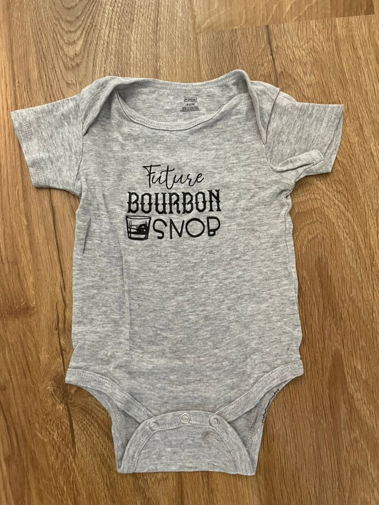 #6 - Future Bourbon Snob Onesie/Bodysuit, 9-12 months