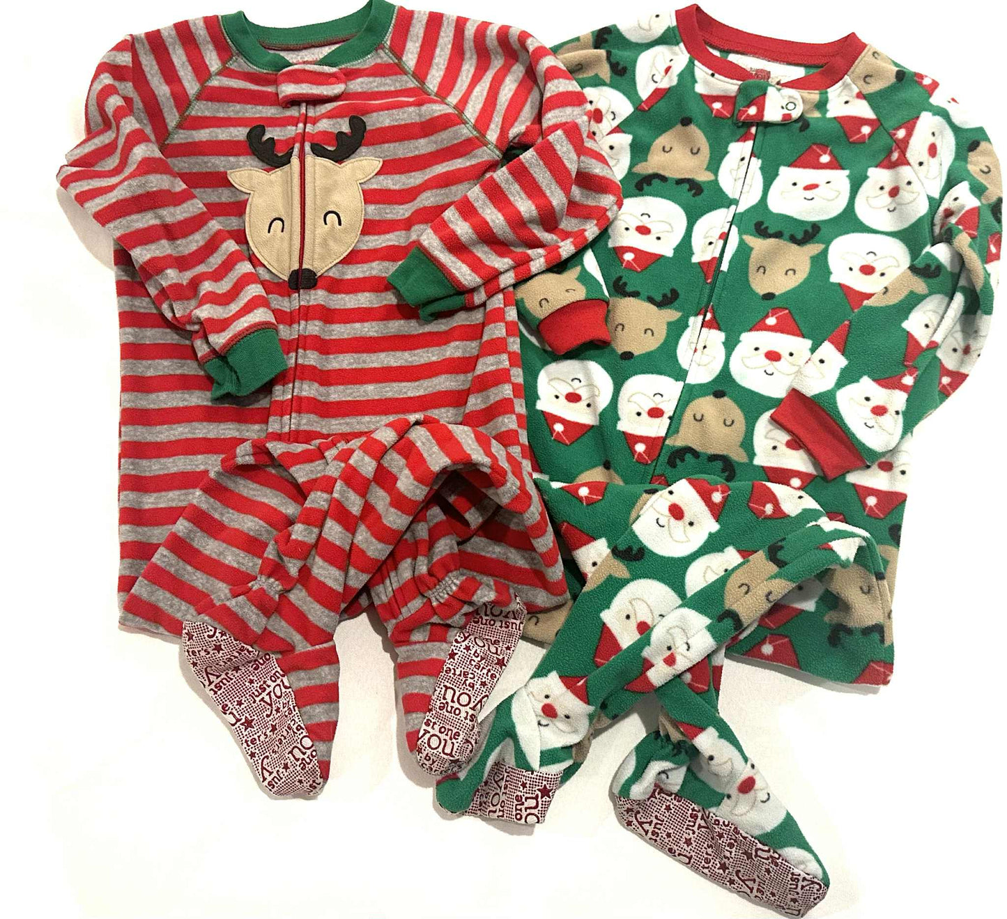 #149- 4T Fleece Holiday PJ Bundle