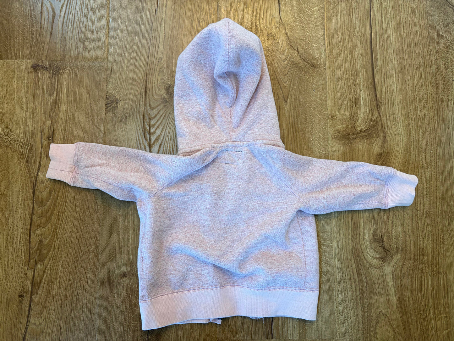 #6 - Roots Baby Girls Pink Hoodie - 3-6 months