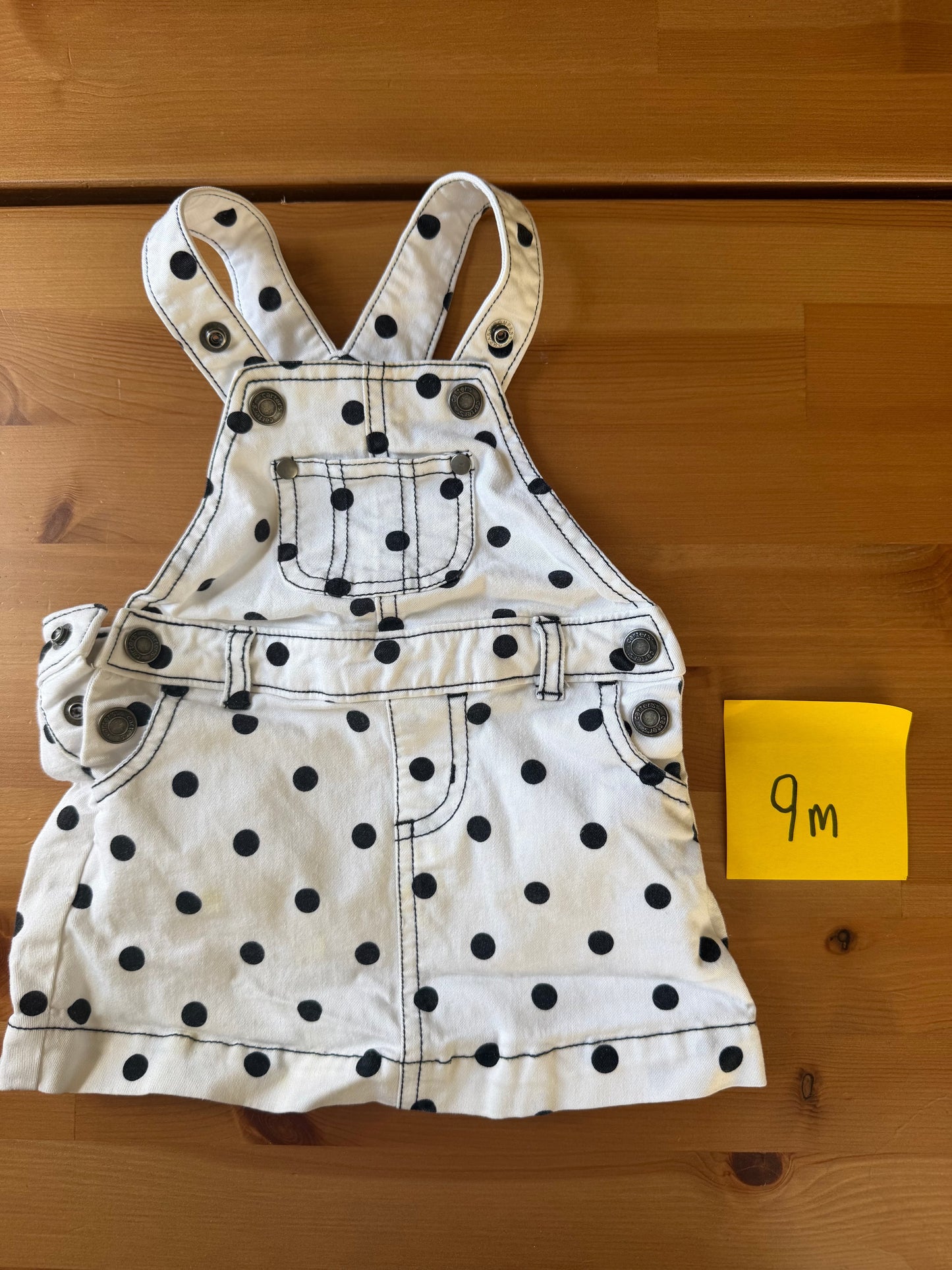 Seller #94 Girls 6M Pink and Polka Dot Jumper Bundle
