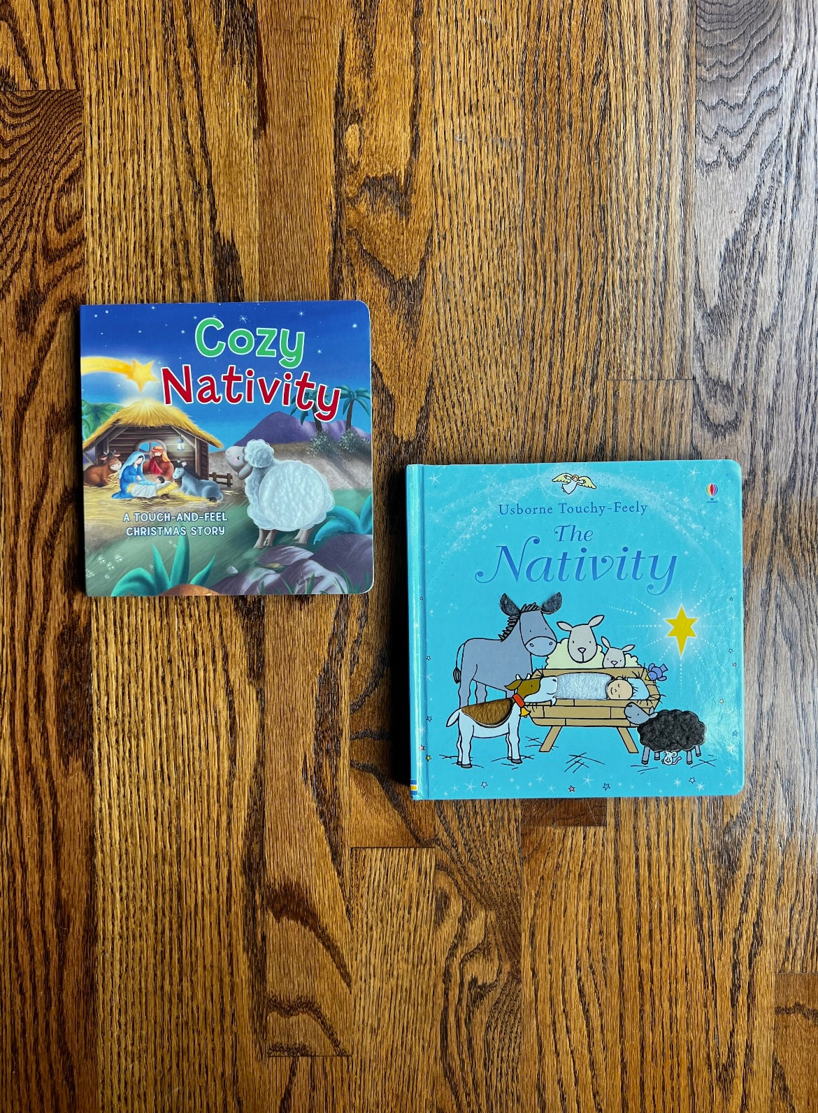 Seller #115 - Touch & Feel Nativity Books, Set of 2 (VGUC)