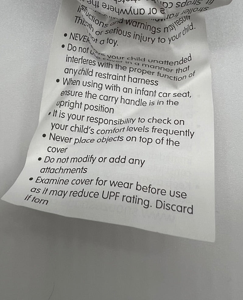 Seller #76 - Orignal SnoozeShade Plus Deluxe - Single Prams + Buggie - Gray