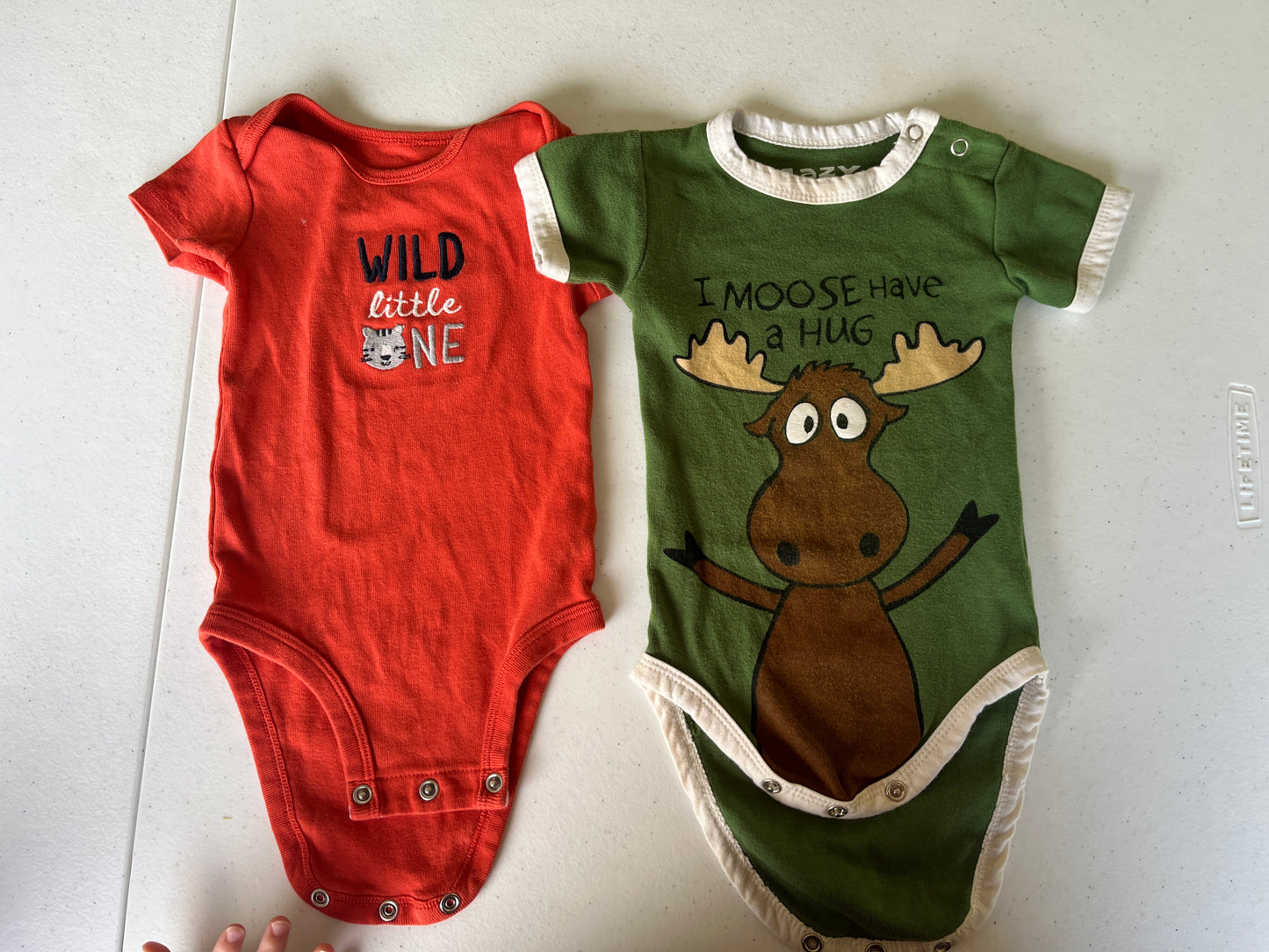 75A Anial Onesie Set EUC