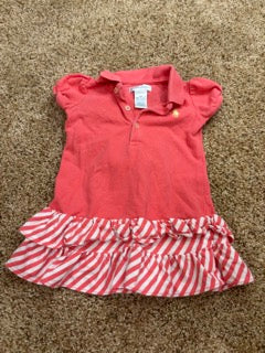 #47 girls 6mo ralph Lauren Dress