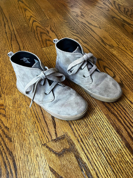 Seller #115 - REDUCED Crazy 8 Boys Size 1 Brown Suede Ankle Boots, VGUC