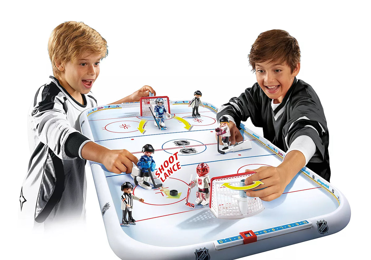 77 - Playmobil Hockey WITH accessories like Zamboni retails WELL over 100$