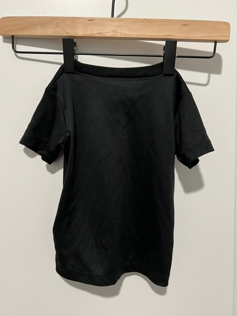 Seller #76 - Nike Dri-Fit Toddler Short Sleeve Wicking - Black w/ Design - 24 Months