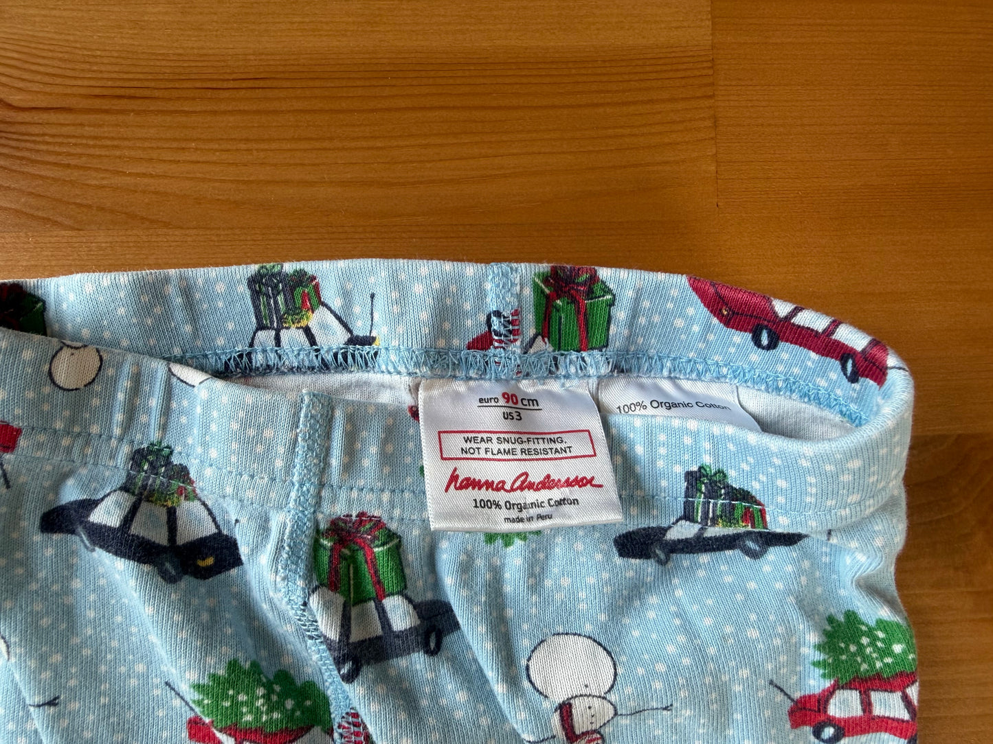 Seller #94 Boys 3t Hanna Andersson Christmas Themed Jams
