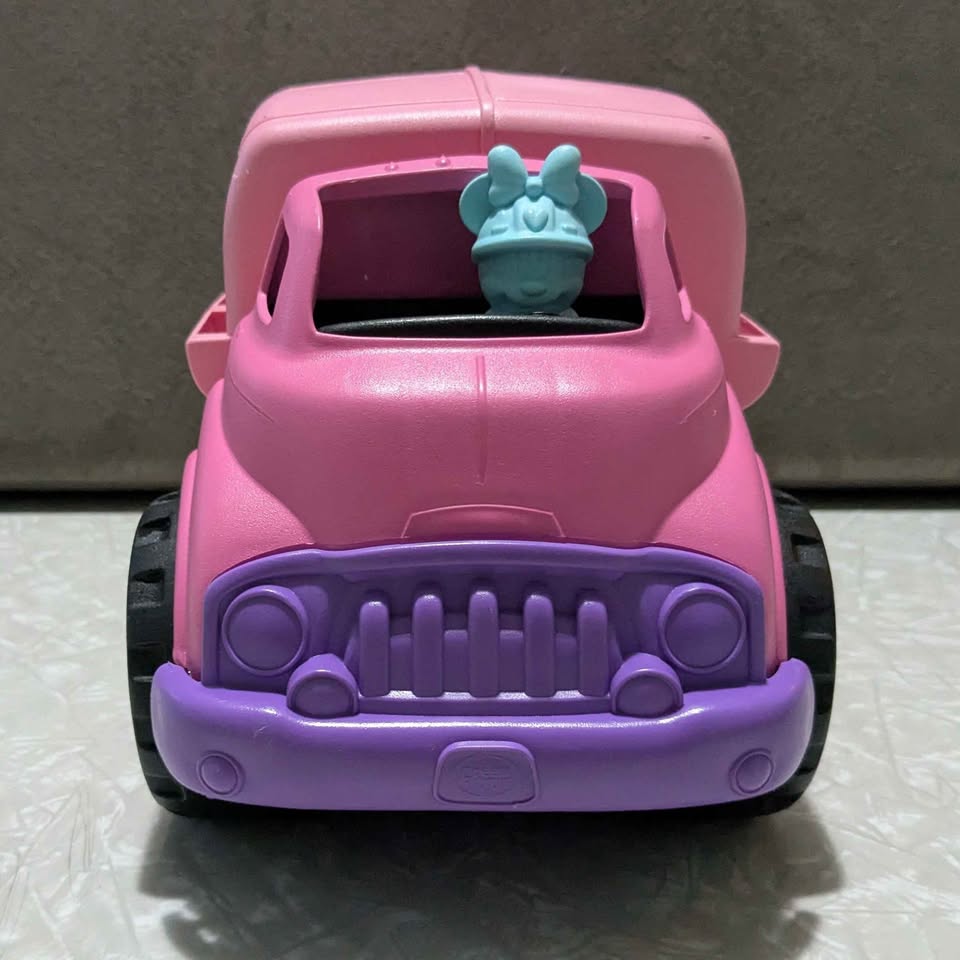 #61 Green Toys Disney Minnie Mouse Garbage Recycling Truck