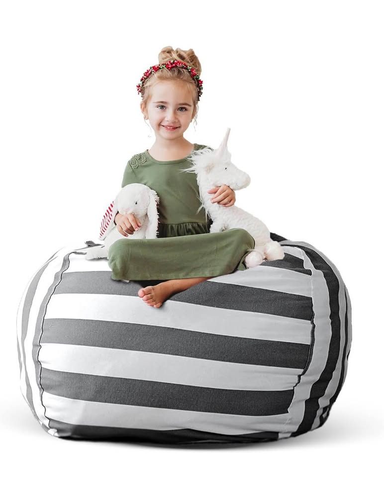 Seller 128 - Stuff N Sit Stuffed Animal Storage Bean Bag Cover - New!