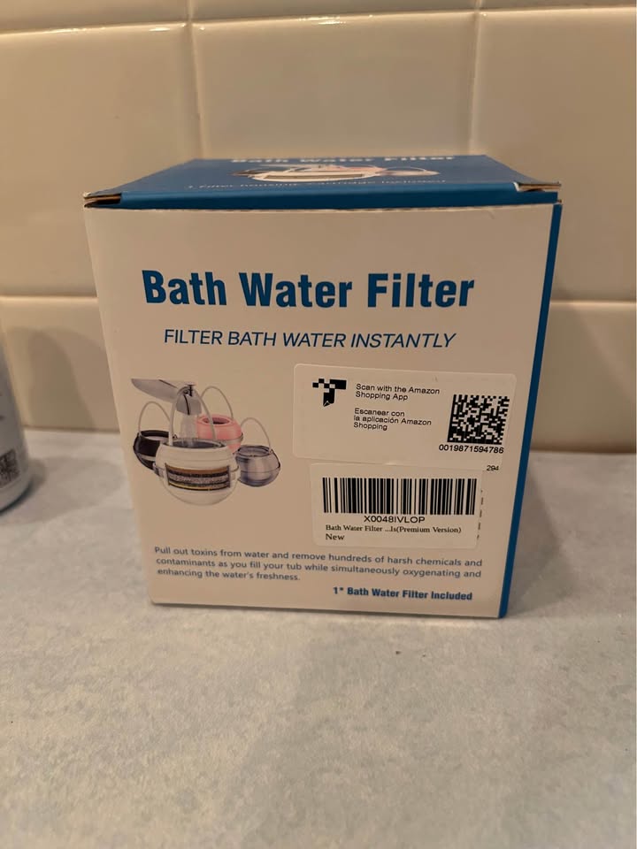 Seller 128 - Bath Tub Water Filter - New in Box