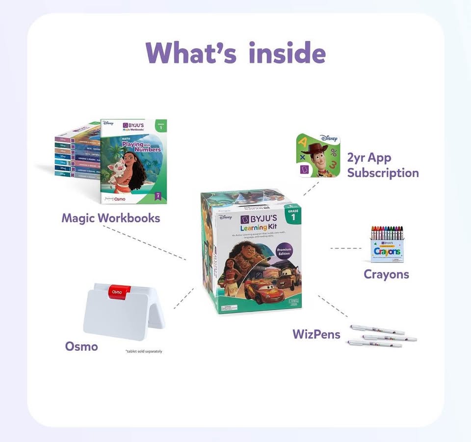 Seller 128 - Kindle Fire Disney Osmo Pad Learning Kit - First Grade