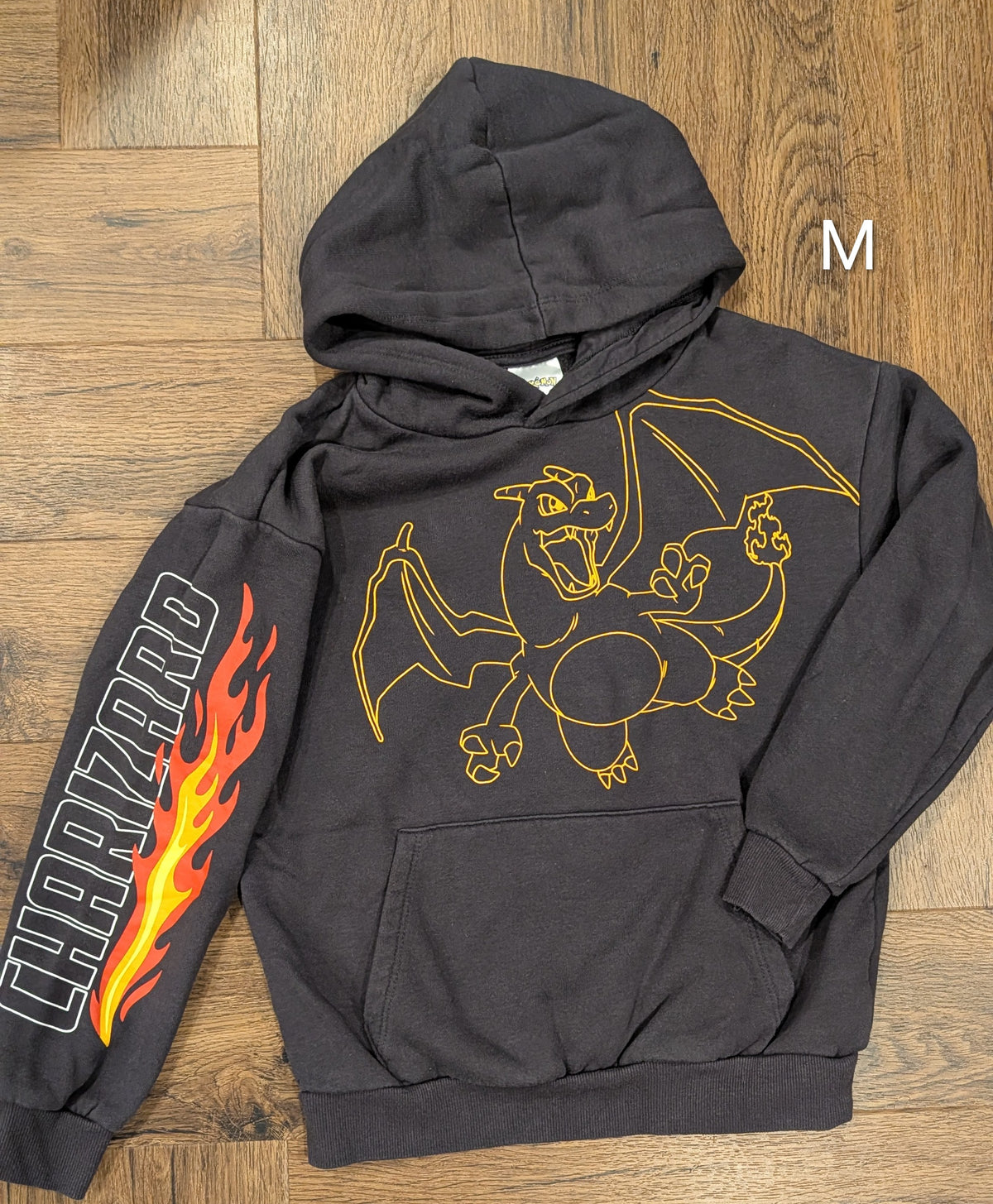 #3 Youth medium Charizard Pokemon hoodie