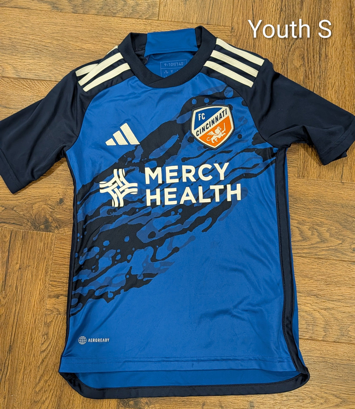 #3 Youth S FCC blue jersey