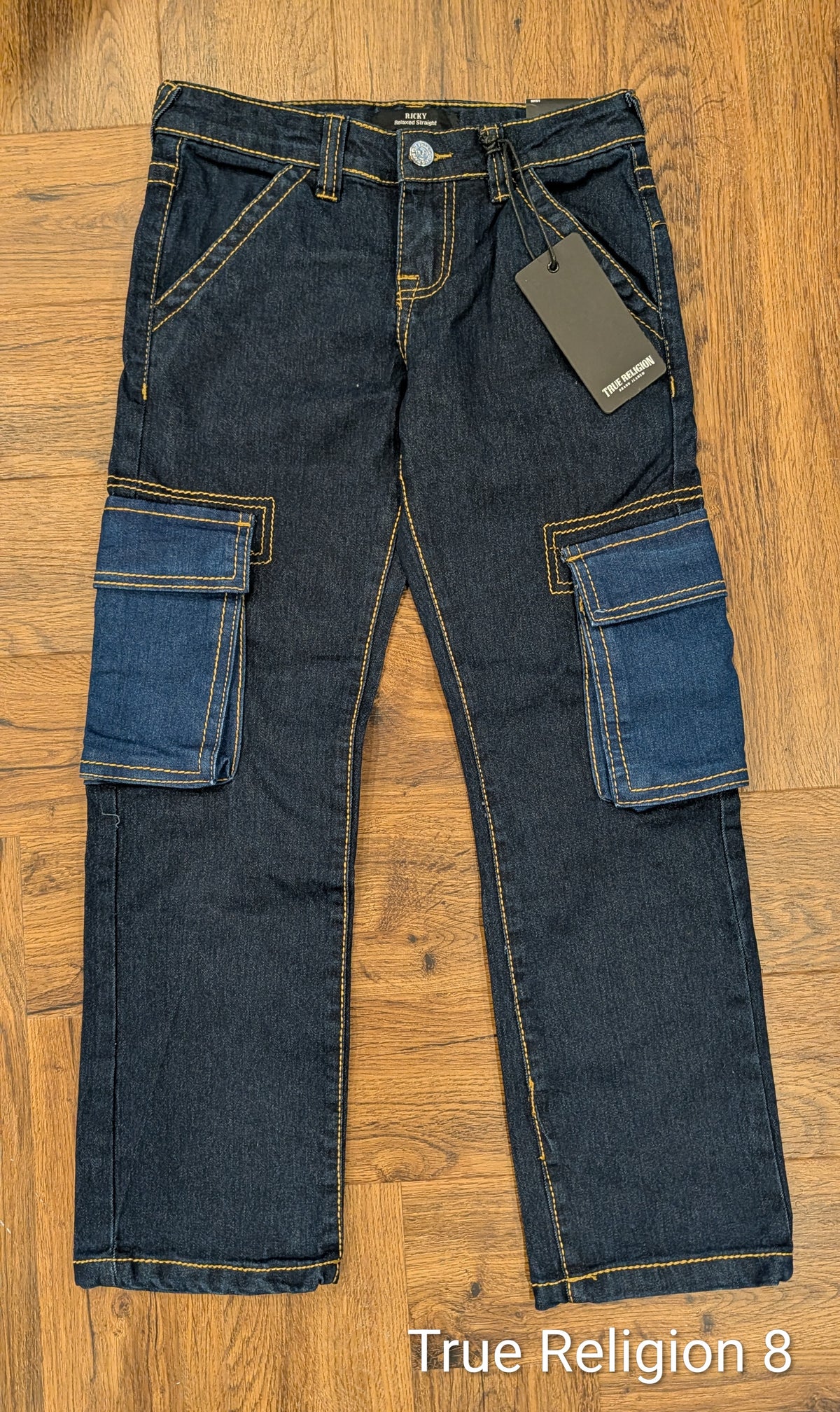 #3 True Religion, size 8 boys jeans, NWT