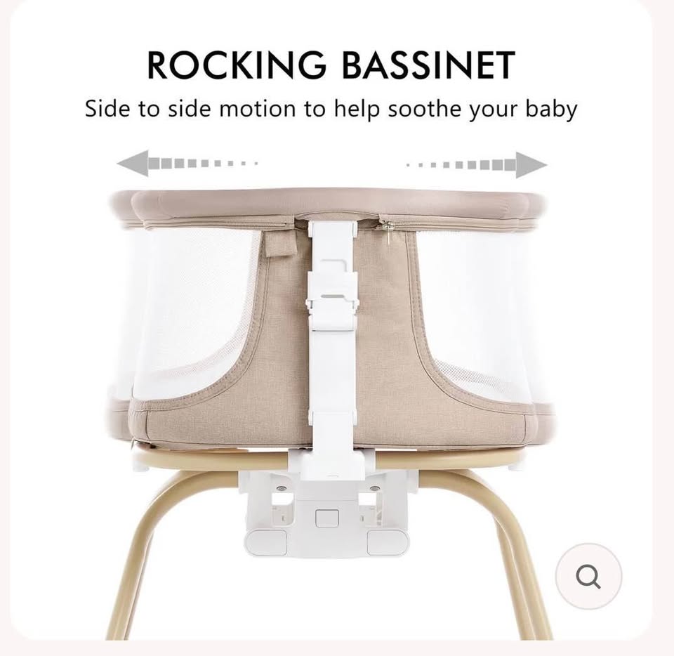 Seller 128 - Angelbliss Pink Bassinet with Portable Nest - New in Box!
