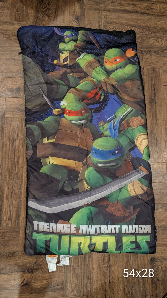 #3 REDUCED PRICE!  Child sized Teenage Mutant Ninja Turtles sleeping bag