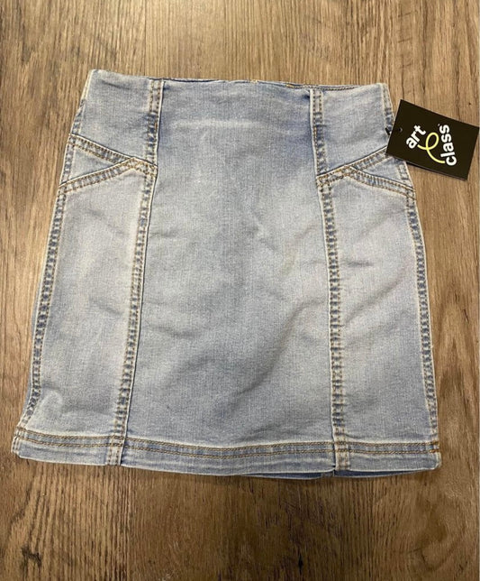 New New art Class washed Jean Skirt Girl Size Small (6/6X) art Class washed Jean Skirt Girl x