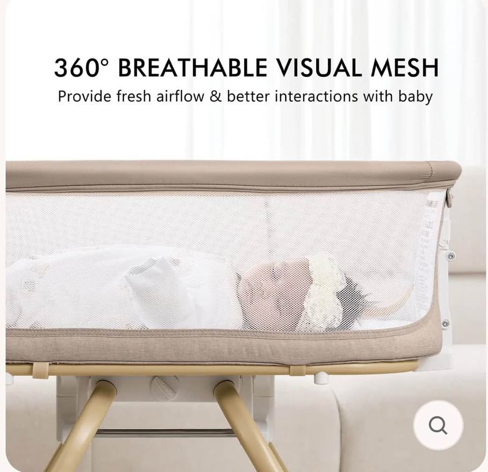 Seller 128 - Angelbliss Pink Bassinet with Portable Nest - New in Box!