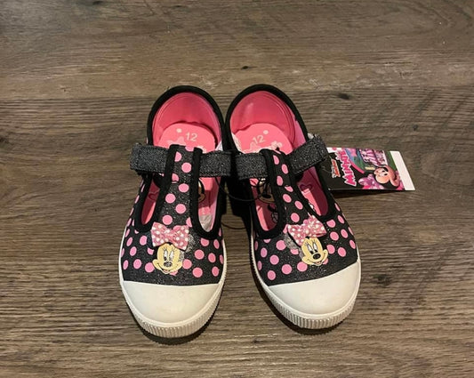 New toddler size 12 Disney minnie mouse shoes