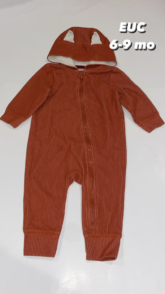 Cat & Jack 6-9 mo fox outfit