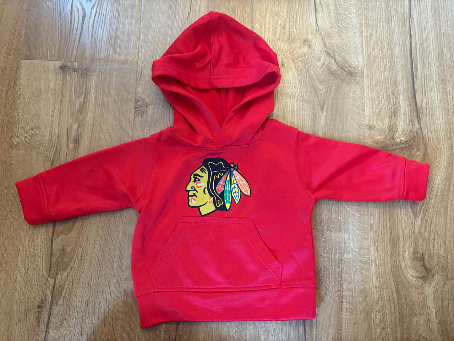 #6 - Chicago Blackhawks Hockey Hoodie -  12 months
