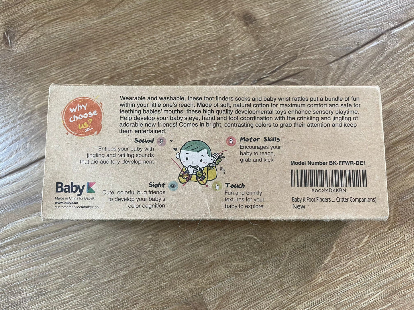 #6 - Baby Foot Finders and Wrist Rattles