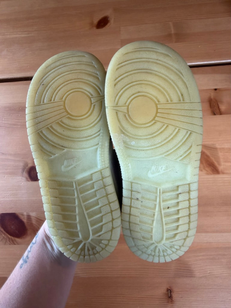 Seller #94 Toddler Boys 10C Nike Air Jordans Glow in the Dark