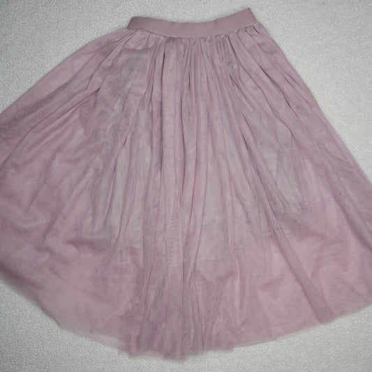 #31 Girls' Long Soft Tulle Skirt, Size 7/8