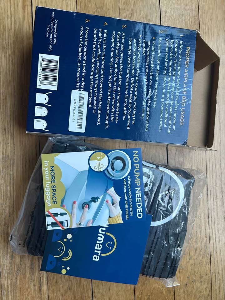 Seller 128 - Airplane Bed - New in Box