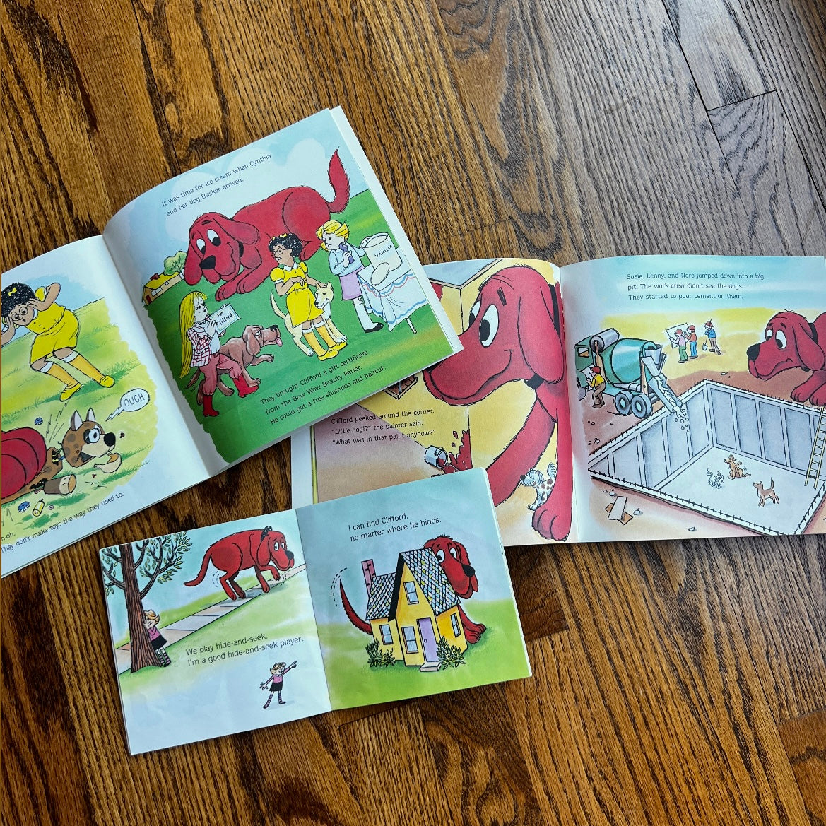Seller #115 - Clifford the Big Red Dog Book Bundle, GUC