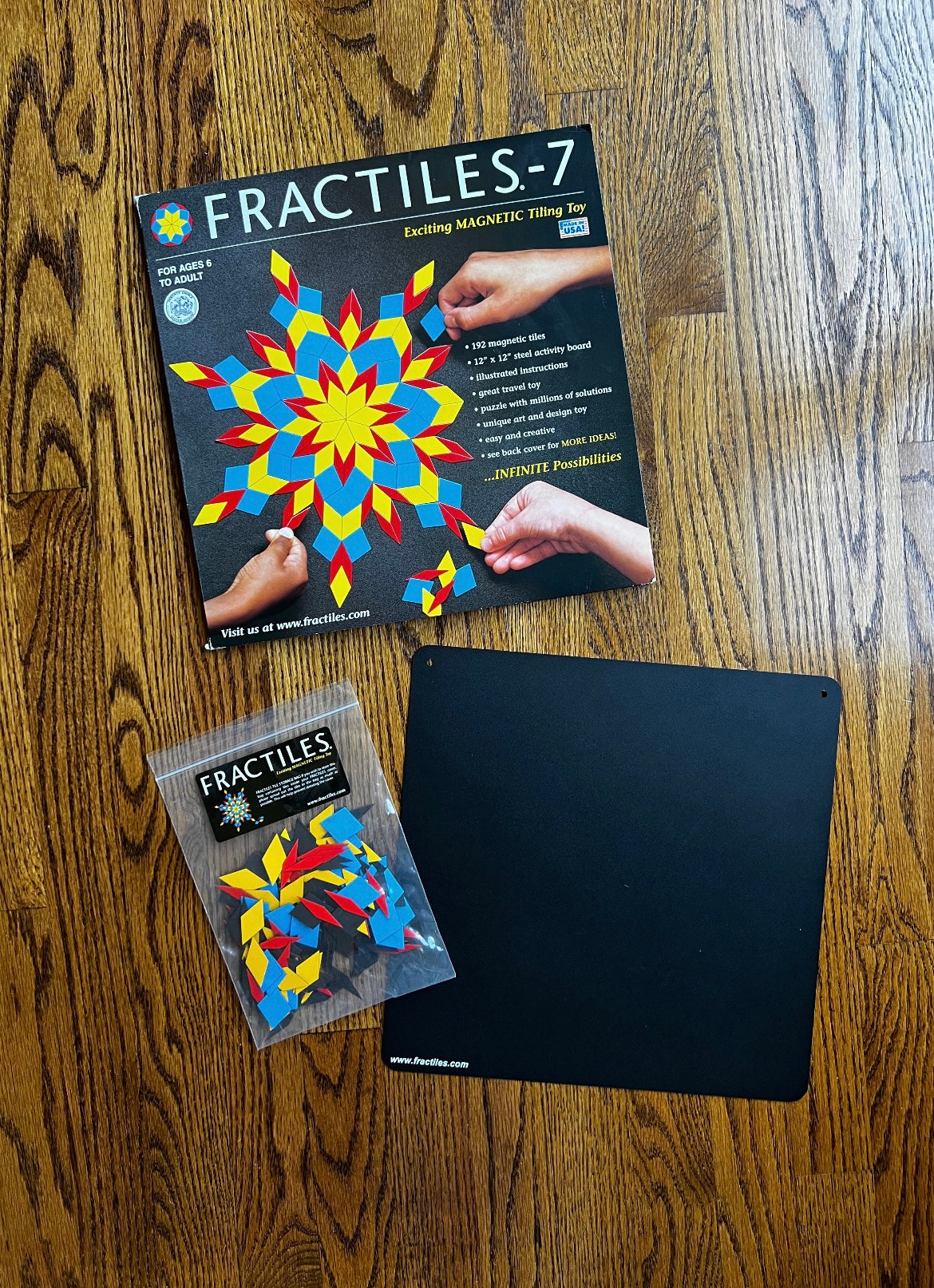 Seller #115 - Fractiles Magnet Puzzle Game, VGUC