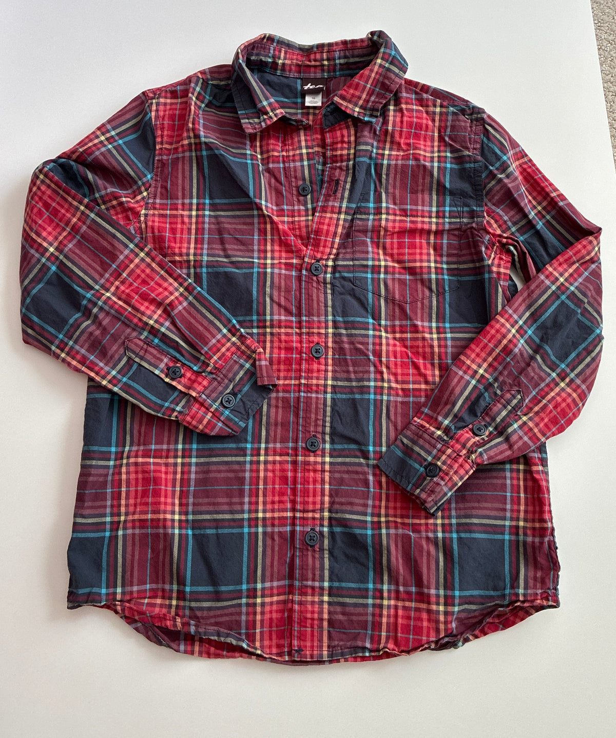 Seller 76 Tea Button Down Size 10